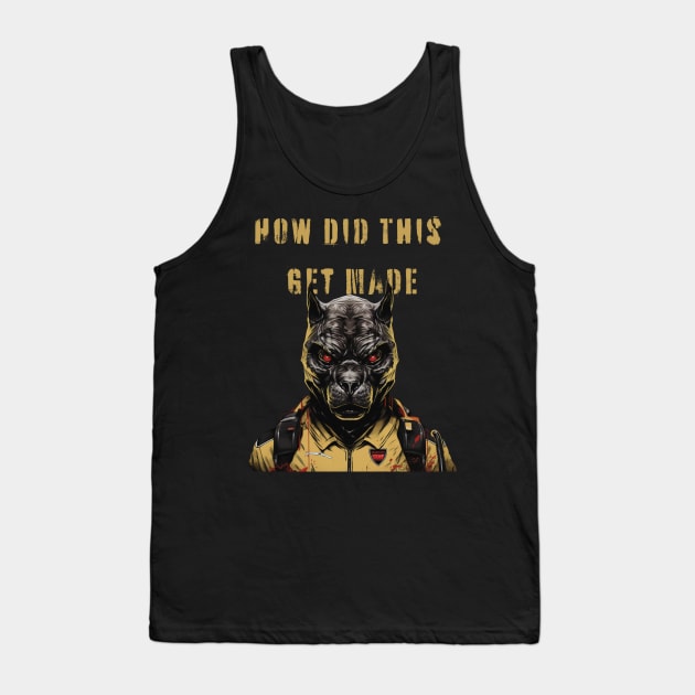 How Did This Get Made Tank Top by FehuMarcinArt